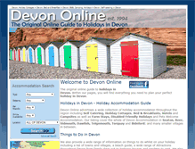 Tablet Screenshot of devon-online.com